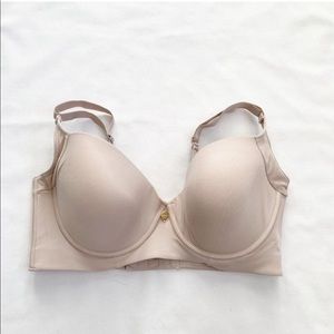 Leonisa Back Smoothing Bra with Soft Full Coverage Cups High Profile - Size 36D